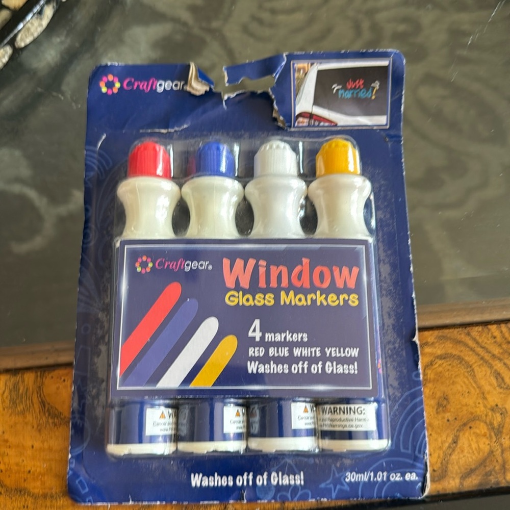 Window glass markers